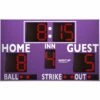 3312LED Baseball / Softball Scoreboard w/ Timer, 8'W x 5'H -SOFTBALL Sales a91 174 new 21