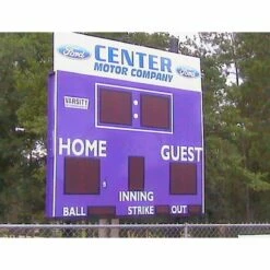 3312LED Baseball / Softball Scoreboard w/ Timer, 8'W x 5'H -SOFTBALL Sales a91 174 new inset