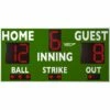 Varsity Scoreboards 3314 Baseball-Softball Scoreboard, 8'Wx4'H -SOFTBALL Sales a91 175 new 21