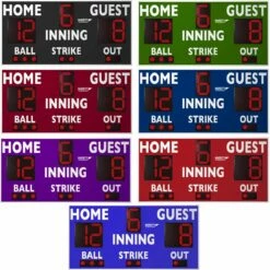 Varsity Scoreboards 3314 Baseball-Softball Scoreboard, 8'Wx4'H -SOFTBALL Sales a91 175 new 21 colors